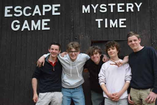 Mystery time escape game essonne